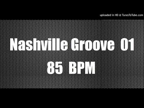 Nashville Groove 85 BPM - Drum Backing Track - Country 01