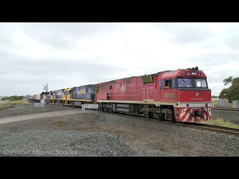 4SP5 Diverted Pacific National Container Freight Train (4/1/2024) - PoathTV Australian Railways