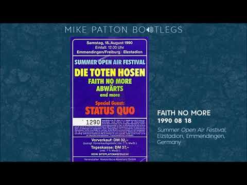 1990/08/18 Faith No More - Summer Open Air Festival, Elzstadion, Emmendingen, Germany