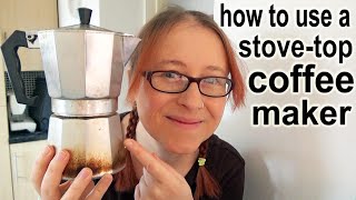 How to use a STOVETOP COFFEE MAKER - a Step by Step Guide