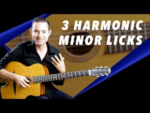 3 Harmonic Minor Licks - Gypsy Jazz Guitar Secrets Lesson