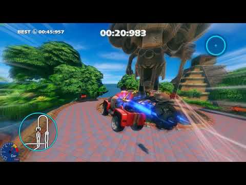 Temple Trouble 45.589 (former World Record) - Sonic & All-Stars Racing Transformed