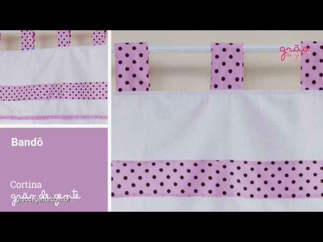 Cortina ABC da Ursinha | Ref: 62446