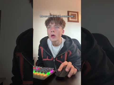 KIDS ON COMPUTERS TODAY VS WHEN I WAS KID ON COMPUTERS #shorts #relatable #comedy