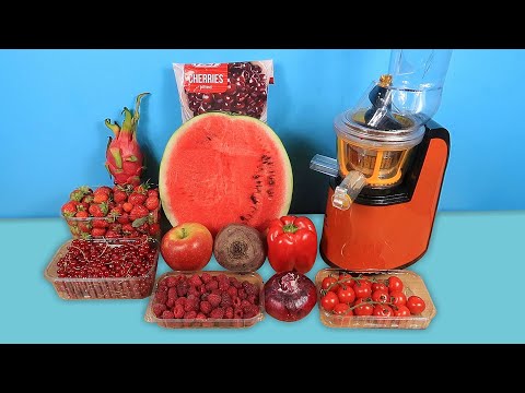 Выжимаю сок из всего красного, что мне попадется!