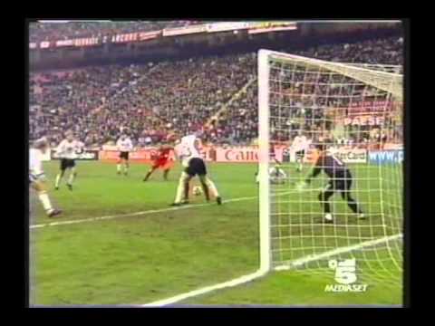 1996 December 4 AC Milan Italy 1 Rosenborg Norway 2 Champions League