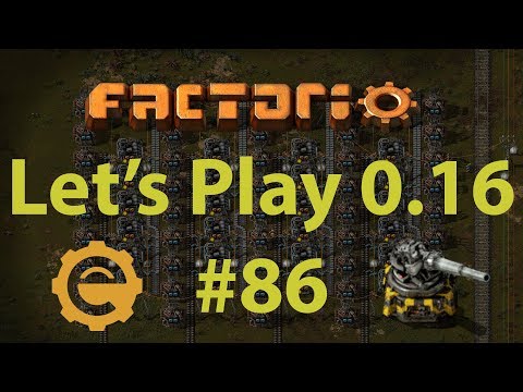 Factorio 0.16 Let's Play #86 - Iron depot upgrade, blue science