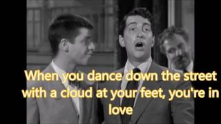 That's Amore (with lyrics)  Dean Martin