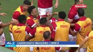 CRB vence o América-MG e foca no Operário pela Série B - 05/05/2026