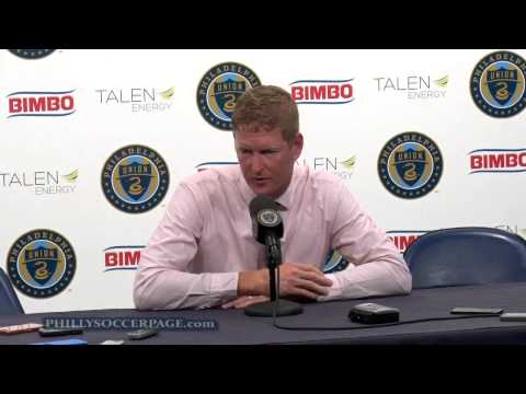 Union 3-0 Timbers Press Conference Jim Curtin