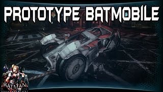 Batman Arkham Knight Prototype Batmobile Gameplay