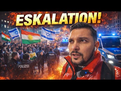 Kurdische Demo eskaliert - Ausnahmezustand in Berlin! 🤯