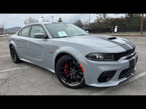 2022 Dodge Charger SRT Scat Pack Widebody POV Test Drive & Review