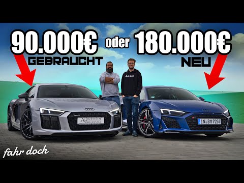 R8 SCHNÄPPCHEN oder GROSCHENGRAB? AUDI R8 Neu vs Gebraucht für die Hälfte! Fahr doch