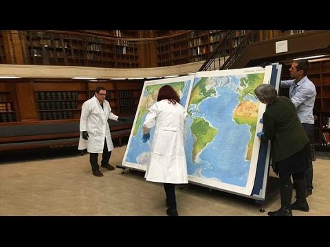 Ищем Азербайджан и Армению на древних картах в университетской библиотеке США.
