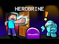 SUPER HEROBRINE Imposter Role In Among Us