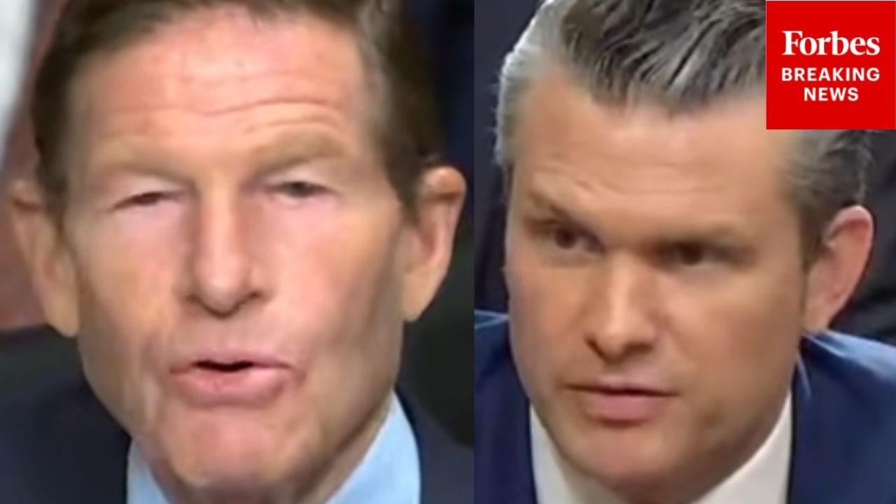 Video | 'Is There Going To Be A Report?': Blumenthal Presses Hegseth For Answers On Iran School Strike