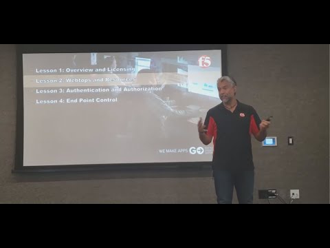 F5 3-day Partner Boot Camp - BIG-IP APM (v14.1) Lesson 2