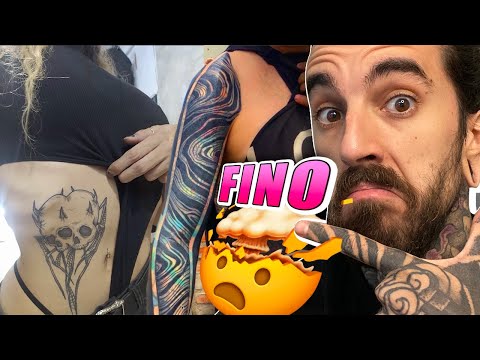 Mis SUSCRIPTORES me SORPRENDEN con BUENOS TATUAJES (Reacción)