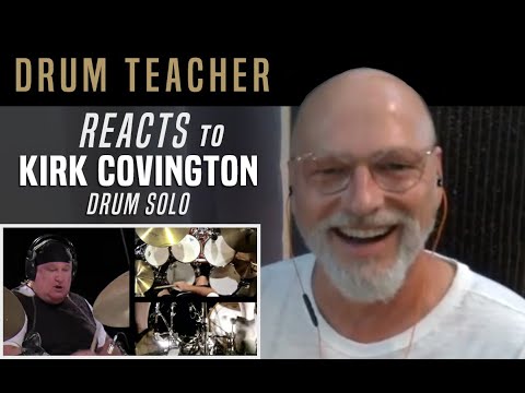 Drum Teacher Reacts to Kirk Covington - Drum Solo