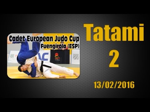 Cadet European Judo Cup Fuengirola 2016 - Tatami 2 - 13/02/2016