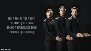 LIKE A BOSS - THELONELYISLAND (Lyrics)