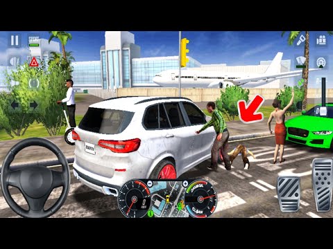 Taxi Sim 2020 - BMW X5 Taxi Driving In Miami - Car Game Android Gameplay