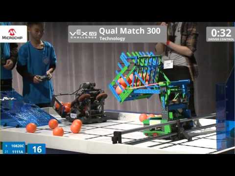 VEX Worlds 2016 - VEXIQ Elementary School - Technology - Qual 300 (10820C 1111A) 139