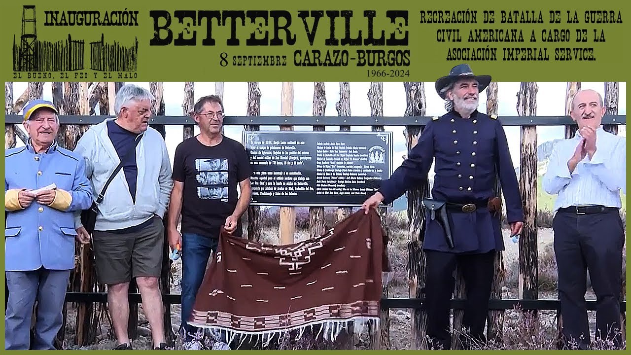 INAUGURACIÓN del campo de prisioneros de BETTERVILLE | El bueno el feo y el malo. Carazo (Burgos)