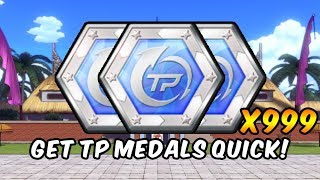 HOW TO GET TP MEDALS FAST FOR HERO COLOSSEUM SUMMONS! | Dragon Ball Xenoverse 2