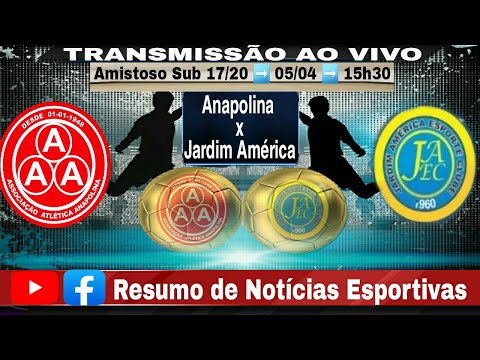 ANAPOLINA X JARDIM AMÉRICA – AO VIVO