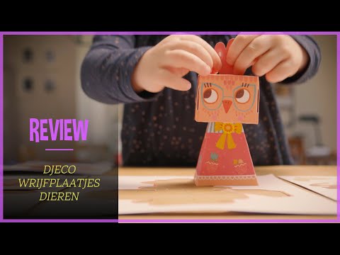 Review - Djeco Poppetjes (Decalcomanies Animaux)