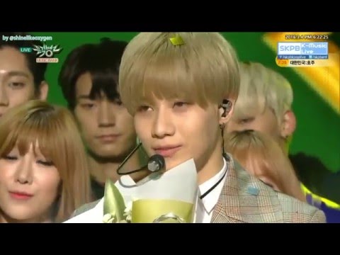 [ENG SUB] Taemin's 4th #1 winning speech with PYN + encore