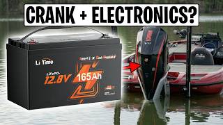 ❄️Baterie LiFePO4 LiTime 12V 165Ah LiFePO4 startovací a trakční baterie 1200 CCA Bluetooth ohřev IP67 pro lodě, čluny a karavany