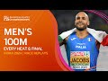 Jacobs Retains 100m Crown EVERY Heat Final Of The Men S 100m Rome 2024