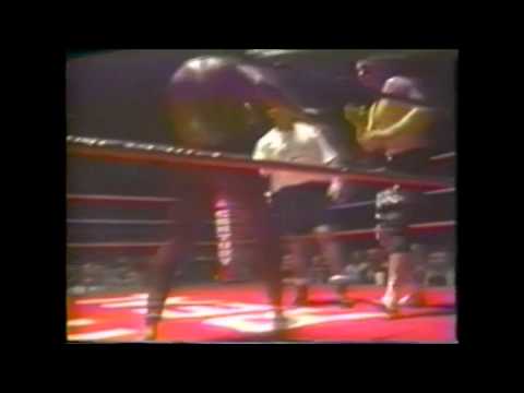 Steve Nelson vs Cinton Burke USWF World Title Fight