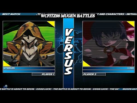 WCFITZ88 MUGEN Battles | Yuuki Terumi MB vs I-NO