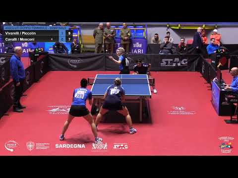 Mosconi/Cavalli - Piccolin G./Vivarelli - Italiani Assoluti 2023 - Semifinale Doppio F