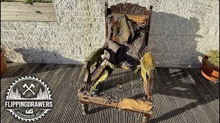 Very Broken Old Armchair RESTORATION