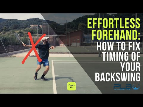 Effortless Tennis Forehand: How to Fix Timing of Your Backswing I JM Tennis - Tennis Programs
