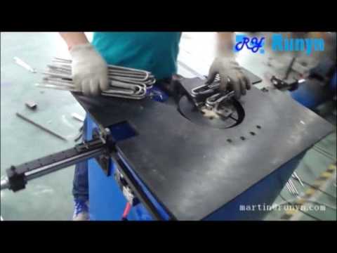 Heating element bending machine