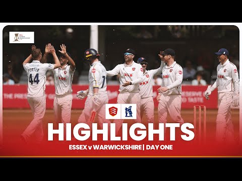 A STRONG FIGHTBACK ???? | Essex v Warwickshire Day 1 Highlights