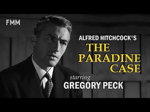 Alfred Hitchcock's THE PARADINE CASE (1947). Gregory Peck. Crime Drama.
