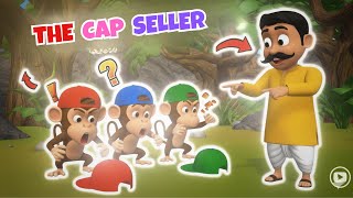 The Cap Seller Story For Kids In English Cartoon #kidspoem #kidsstory