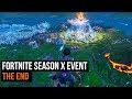 Fortnite Season X event - The End