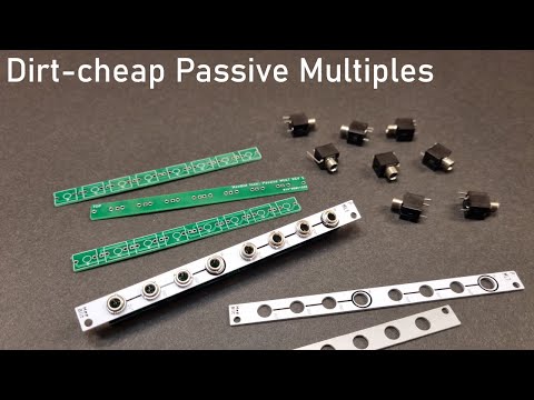 Dirt-cheap Passive Multiples for Eurorack