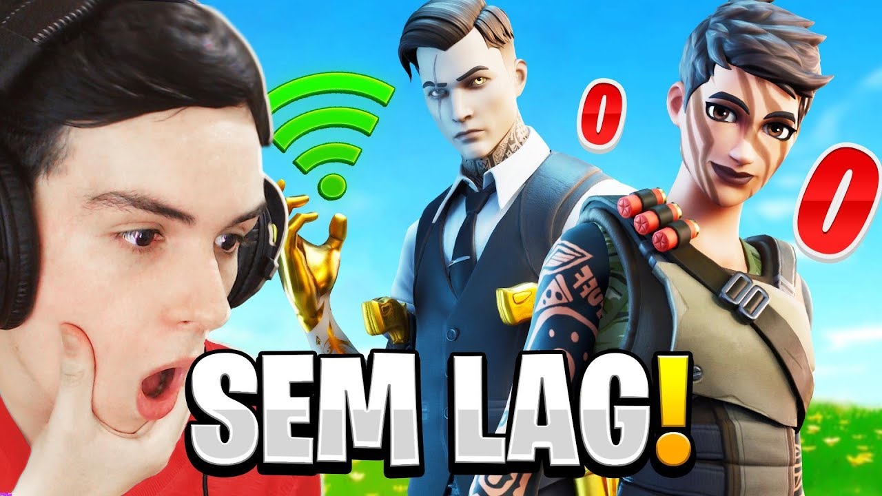 ESSE SOFTWARE ACABOU COM O LAG DO FORTNITE POR COMPLETO!