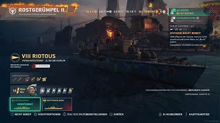 🏆 Good Game 👍🏆 RIOTOUS  3 kills 🎯🎯🎯 World of Warships Legends ALF-KENOBI