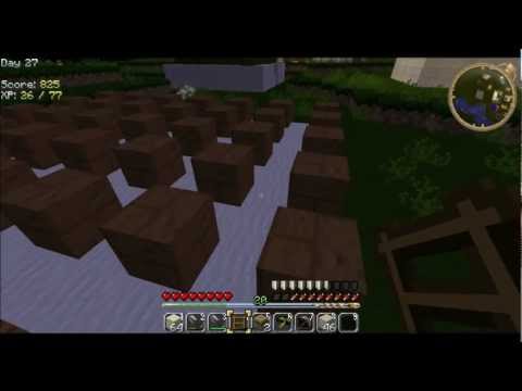 Minecraft Letsplay Yogbox 1.1 Ep.18 w/Fritz Mud Bricks to Cooked Bricks