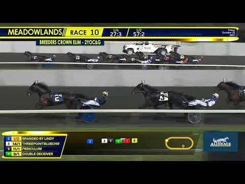 October 22, 2021 - Race 10 - Breeder's Crown Elimination 2YO Colt Trot